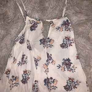 floral spaghetti strap!